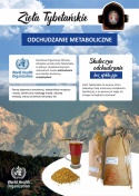 (4) Zioła Tybetańskie " Znhz " Zdrowe i skuteczne odchudzanie. Szybki metabolizm. 4 opakowania suszu ziołowego do parzenia.
